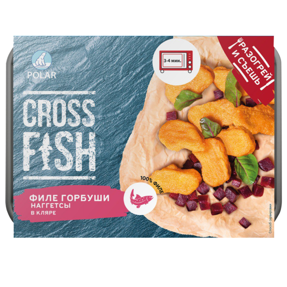 "ПОЛАР" наггетсы из филе горбуши в кляре